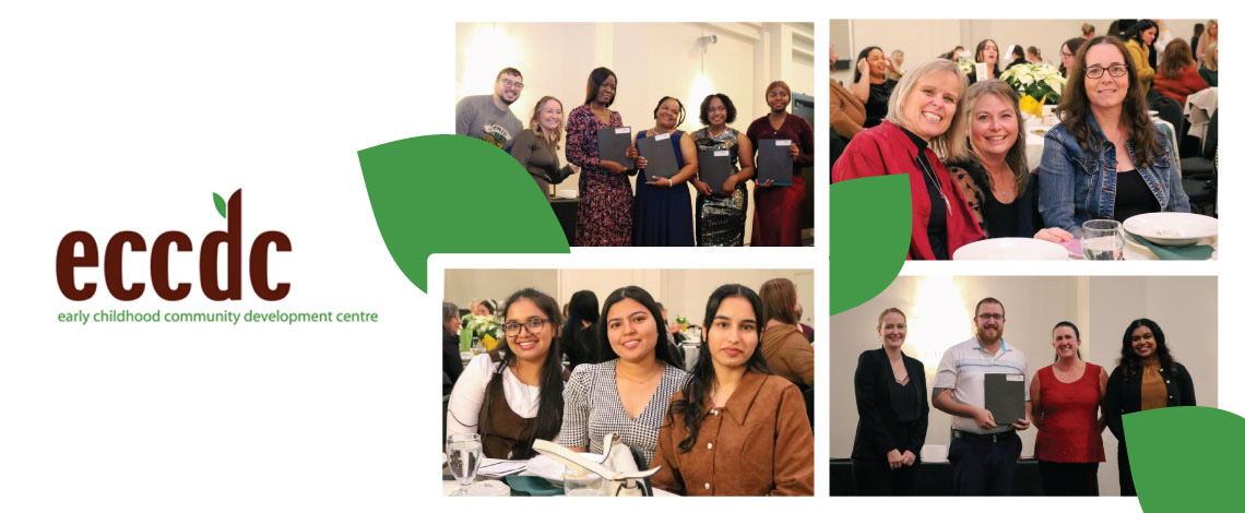 Photo de groupe du Gala 2025 d'appréciation et de reconnaissance de l'apprentissage et de la garde des jeunes enfants de Niagara.